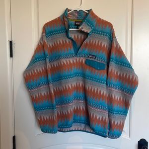 Patagonia men’s half button pullover south west design great condition